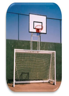 JUEGOS INFANTILES URBANOS - ARCO BABY + TABLERO BASKETBALL ID01 3,0X2,0X1,0 M