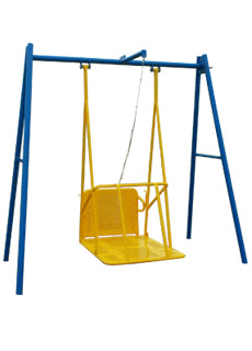 JUEGOS INFANTILES URBANOS - COLUMPIO INCLUSIVO JDI-01 2,40X3,00X1,60 M