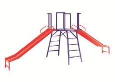 JUEGOS INFANTILES URBANOS - TOBOGAN DOBLE 4,80X1,40X0,45 M