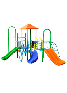 JUEGOS INFANTILES URBANOS - MODULAR 800 X 600 X 350 CM