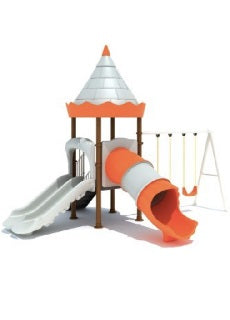 JUEGOS INFANTILES URBANOS - MODULAR PLAZA Nº43 470 X 650 X 760 CM